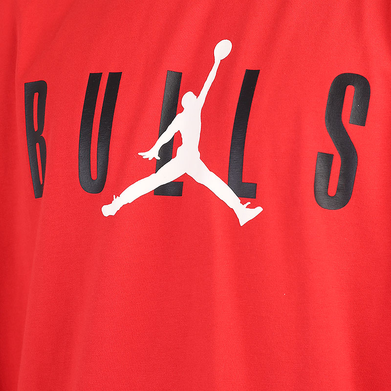 мужская красная футболка Jordan  Chicago Bulls NBA Courtside Tee DA6506-657 - цена, описание, фото 2
